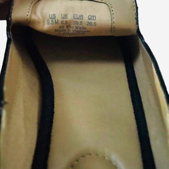 FRANCO SARTO Vegan Leather Loafers Black Women’s Slip-On Moccasins 9.5 M - Picture 6 of 6